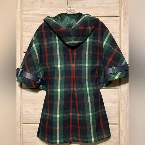 Anthropologie Madchen Poncho Coat - Picture 3 of 7